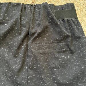 NWT Nümph Pencil Skirt Black Scrunch Elastic Waistband Pockets High Waist Size M